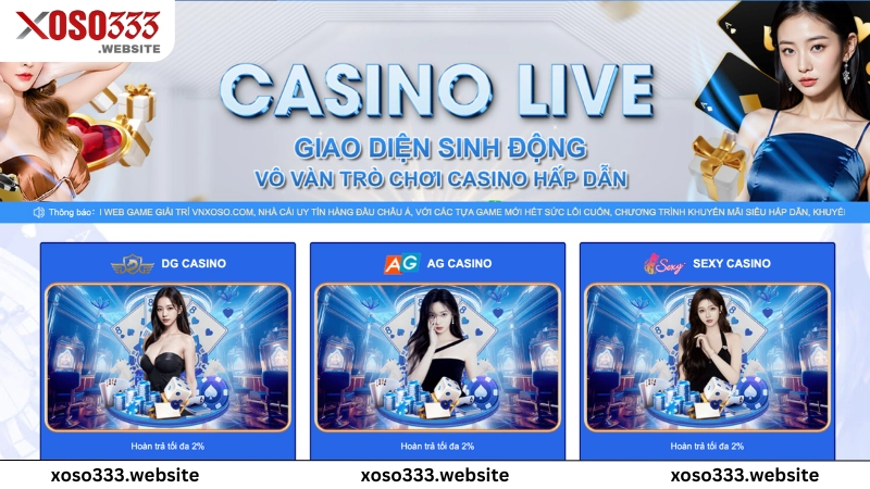 live casino xoso333